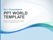 심플한 블루그래픽(자동완성형포함) 파워포인트 PPT 템플릿 디자인