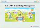 지식경영사례(Knowledge management)-이랜드 1페이지