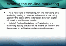 On-line Marketing                                                  2페이지