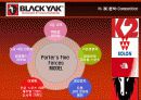 블랙야크(Black Yak) 마케팅전략분석/ 서론/아웃도어 시장현황/시장환경분석/스포츠 용품산업구조분석/자사분석/경쟁환경분석/광고분석/STP전략/ SWOT분석/4p분석 39페이지