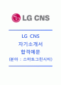 [LGCNS자기소개서] LG CNS자기소개서합격예문+[면접기출문제]_LG CNS 자소서_LG CNS(스마트그린시티)채용자기소개서_LG CNS자소서 1페이지