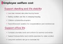 LG 하우시스의 인사체계/인사관리/인사고과/급여및인센티브/복리후생/채용/인재개발 소개 및 경영컨설팅(LG Hausys, Selecting Employees, HRD, Wage and Incentive, Employee Welfare Cost).pptx 26페이지