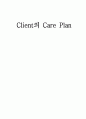 클라이언트(Client)의 케어플랜(Care Plan) - (88세, 여) 고혈압 및 고혈압성 심장병, 외상후 치매증 (교통사고) 1페이지