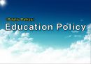 [NCLB(No Child Left Behind)의 문제점_영문-영어발표] Education Policy 부시 행정부의 NCLB 정책, 부시의 NCLB 분석, NCLB의 문제점, NCLB 전망, NCLB 개선방안.pptx 1페이지