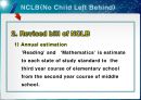 [NCLB(No Child Left Behind)의 문제점_영문-영어발표] Education Policy 부시 행정부의 NCLB 정책, 부시의 NCLB 분석, NCLB의 문제점, NCLB 전망, NCLB 개선방안.pptx 13페이지