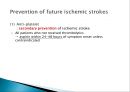 Management of Ischemic stroke 허혈성 뇌졸중의 관리 [영어, 영문 해석 번역].ppt 11페이지