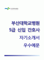부산대학교병원 PNUH 자기소개서 / 부산대학교병원 (간호사) 자소서 +1분스피치 & 면접족보 [부산대학교병원합격자기소개서▩부산대병원간호직자소서▩부산대학교병원1분자기소개▩면접1분스피치합격예문] 1페이지