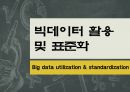 빅데이터 활용 및 표준화 (Big data utilization & standardization).PPTX 1페이지