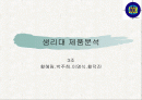 생리대 각 3사브랜드 제품분석 1페이지