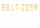 진로소주 경영전략 1페이지