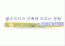 풍수지리가 건축에 미치는 영향 1페이지