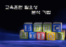 [교육학] 교육훈련 필요성 분석 기법 1페이지