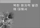 북한 원자력 발전에 대해서 1페이지