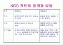 NGO 개념과 역할, 활동, 현황 및 NGO 문제점과  나아가야 할 방향 발표보고서 21페이지
