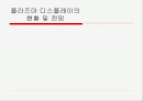 플라즈마 디스플레이의  현황 및 전망 1페이지