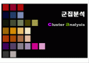 마케팅조사 군집분석 1페이지