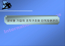 글로벌 기업의 조직구조와 인적자원관리 1페이지