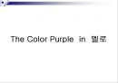 멜로드라마, 영화 더 칼라 퍼플 분석 37페이지