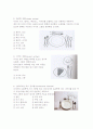 테이블 세팅(Table setting)의 이해 - 필요요소, 기본절차, 서양의 테이블 배너, 스타일별 세팅 10페이지