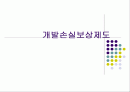 개발손실보상제도 1페이지