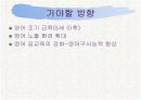 [PPT] 영어열풍에 대한 원인,찬성,반대 그리고 해결방안 20페이지