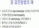 암의 검진과 치료.PPT자료 4페이지