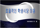 (동선 분석) 학생식당 개선 프로젝트 1페이지