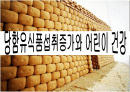 당함유식품 섭취 증가가 어린이 건강에 미치는 영향 - 논문요약 1페이지
