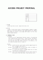 Access Project Proposal 1페이지