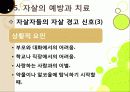 [자살]자살의 원인부터 예방까지 모든 것(정의, 원인, 동기, 증상, 예방, 치료), 국내 자살 실태와 심각성, 자살문제의 해결책은? 32페이지