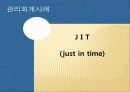jit 시스템의 사례 발표 1페이지