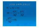 생산자이론 (생산비용과 이윤극대화)PPT 12페이지