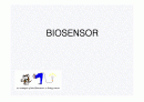 바이오센서(BIOSENSOR)의 구성,장단점,종류,응용에 관한 보고서 1페이지