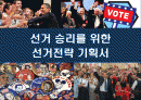 선거 승리를 위한 선거전략 기획서 1페이지