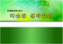 국순당생막걸리 마케팅 분석 1페이지