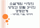 [소셜게임] 소셜게임 시장의 성장과 포털 3사의 경쟁관계 - 네이트, 다음, 네이버 PPT자료 1페이지