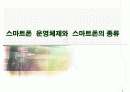 스마트폰  운영체제와  스마트폰의 종류 1페이지