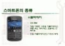 스마트폰  운영체제와  스마트폰의 종류 17페이지