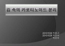 김 속의 카로티노이드 분리 실험 1페이지