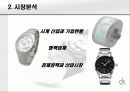 시계산업의 마케팅전략,분석 7페이지
