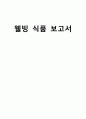 웰빙 식품 보고서 1페이지