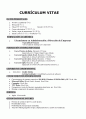 스페인어 이력서 & Coverletter 2페이지