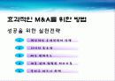 효과적인 M&A를 위한 방법 17페이지