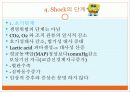 shock의 병태생리 간호 8페이지
