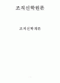 조직신학원론 1페이지