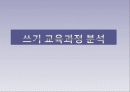 쓰기 교육과정 분석 1페이지