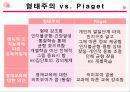 장 피아제의 주요 이론 상세 분석과 교육적 의의와 비판 및 평가(2012년 추천 우수 레포트 선정★★★★★) 31페이지