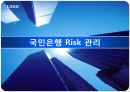 지속가능경영을 통한 국민은행의 리스크관리 PPT 1페이지