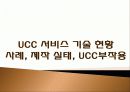 UCC 서비스 기술 현황 사례, 제작 실태 방법 1페이지