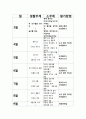 연간 평가 교육 계획안 1페이지